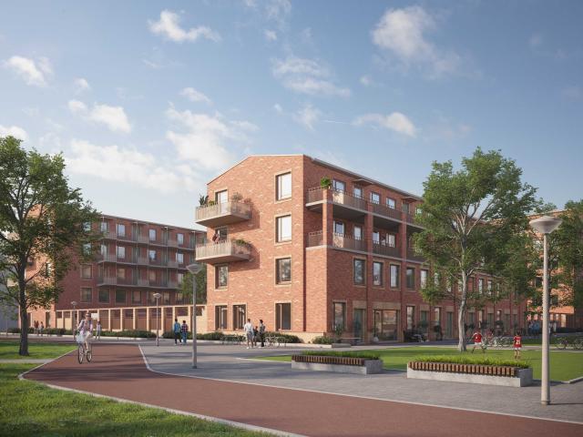 Galerijflat in Amsterdam