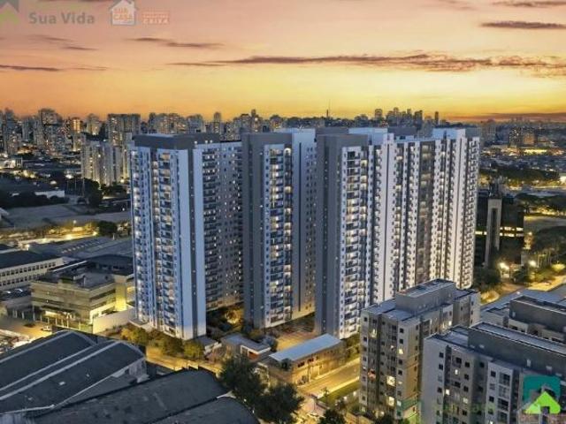 Galleria Santa Marina, Apartamento 2 Dormitorios com 32 m. Lapa, Agua Branca. Metro Santa Marina. Fi
