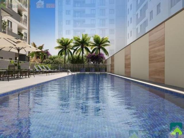 Galleria Santa Marina, Apartamento 2 dormitorios e terraço, 37 m. Lapa, Agua Branca. Metro Santa Mar