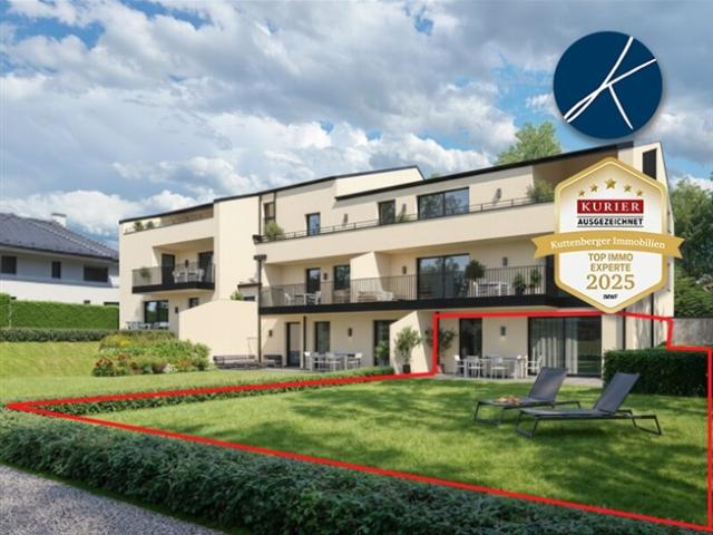 Gartenwohnung mit 260m² Außenbereichen Top 1 Erstbezug!
