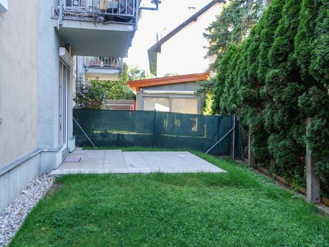 Gartenwohnung mit zwei Zimmern, Terrasse & Tiefgarage im Pressbaumer Zentrum