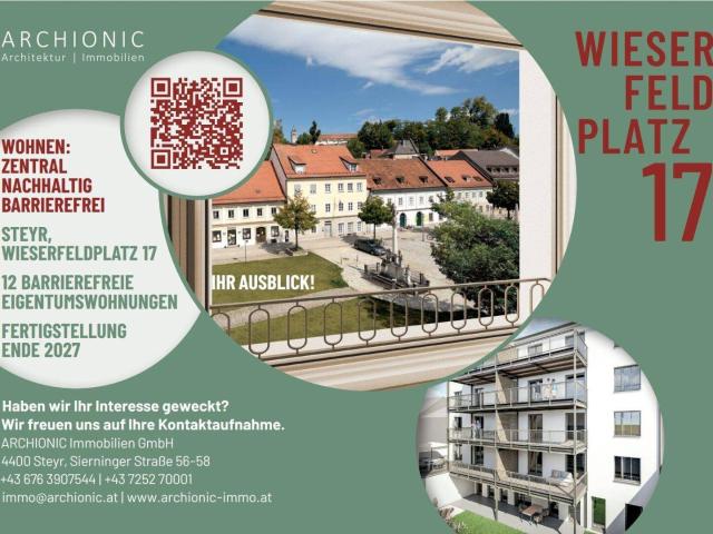 GARTENWOHNUNG in Steyrdorf Projektstart