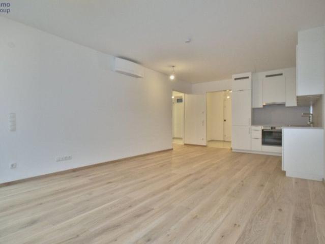 Gartenwohnung in Wels, Neubau 2022: 2 Zimmer, 59 m², Terrasse, Tiefgaragenplatz, provisionsfrei für Mieter