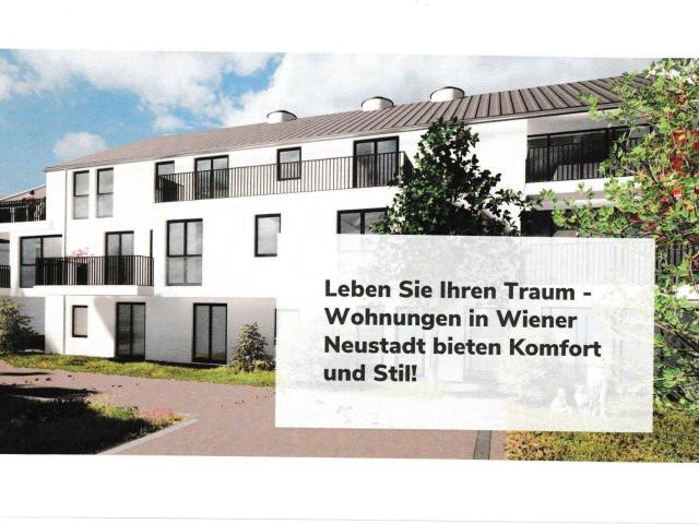 Gartenwohnung in Wiener Neustadt TOP Finanzierung monatlich ab € 1.100