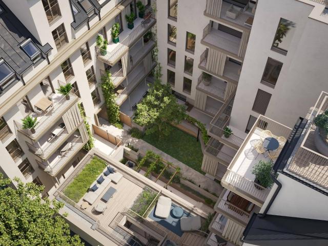 Gartenwohnung inklusive Smart Home, Kühlung und Beschattung im Herzen des 4. Bezirks