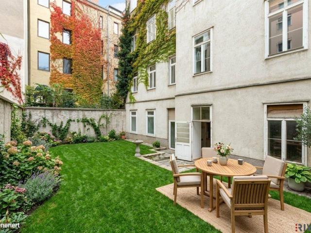 GARTENWOHNUNG | Komplett Hofseitig | Sanierungsbedürftiger Altbau | Nähe Einsiedlerpark, U4 Margaretengürtel, künftiger U2 Station Reinprechtsdorfer Straße