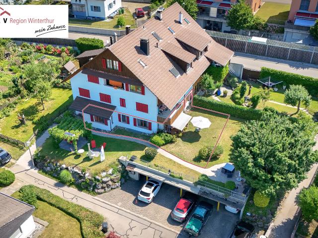 Gartenwohnung zwischen Winterthur und Zürich