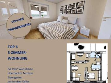 Gartenwohnung z. B. Top 4
