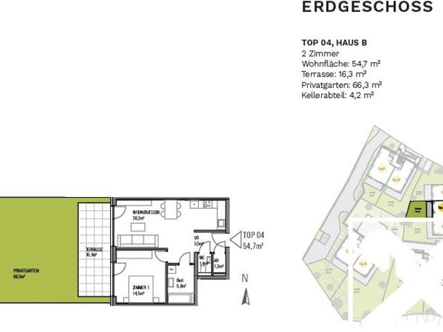 Garten Neubauwohnung in Villach Panoramablick Ins Glück Top 04