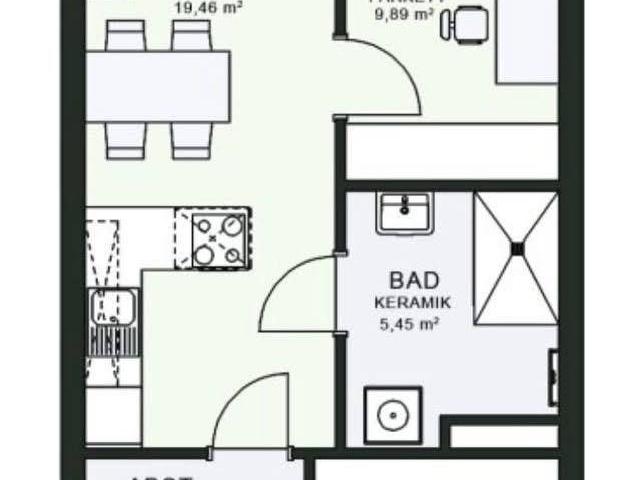 Garten Wohnung bei Messe Graz
