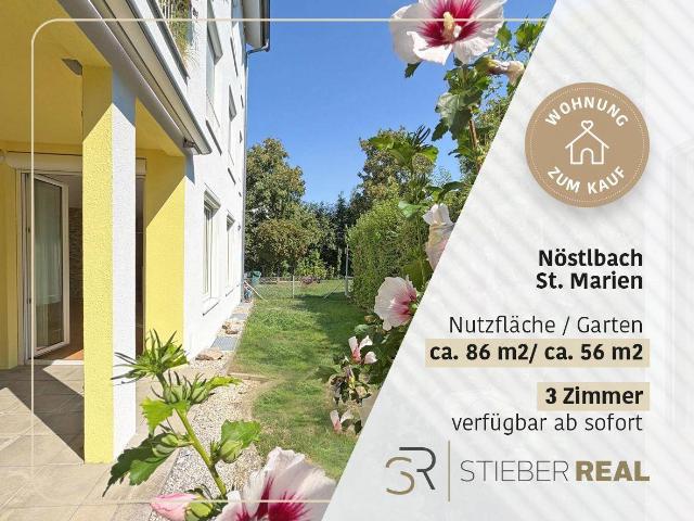 GARTENGLÜCK! 3 Zimmer Zuhause zwischen Grün und Linz