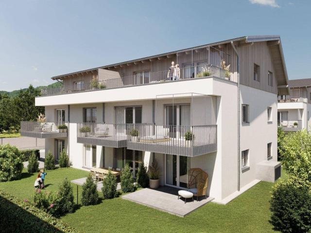 Gartenglück in Bergheim! 2 Zimmer Wohnung im Baurecht!