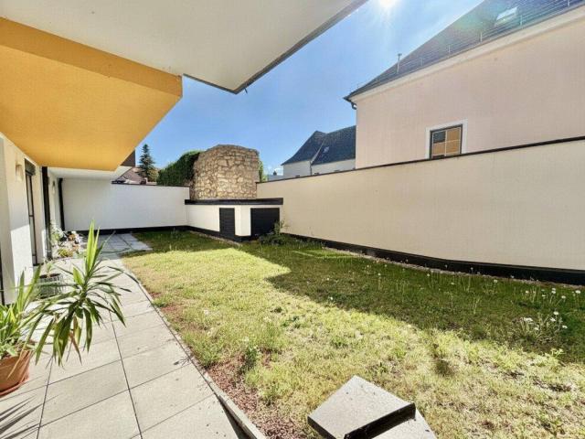 GARTENHIT in Korneuburg | 4 Zimmer Neubauwohnung mit 96 m² Garten | 29 m² Terrasse | 128 m² gew. WNFL | Fußbodenheizung | Parkplatz optional