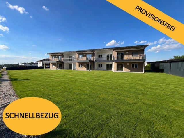 GARTENJUWEL ERSTBEZUG barrierefreie 2 Zimmer Wohnung mit Loggia, XXL Gartenanteil, Carport und KFZ Stellplatz zu verkaufen
