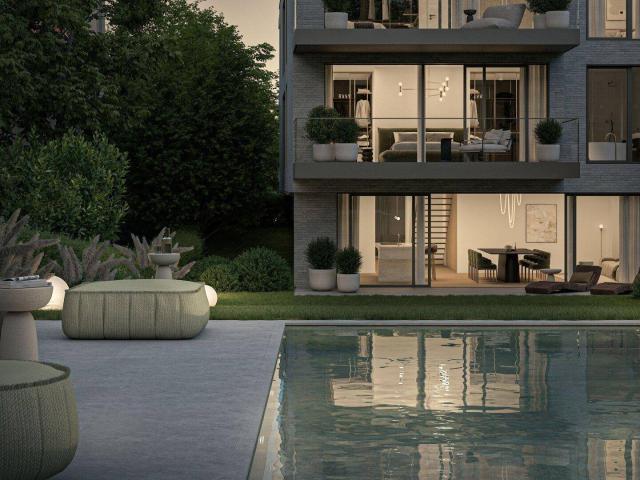 Gartenresidenz mit Pool, Saunahaus & 455 m² Privatgarten