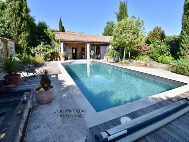 Gard Propriété De Caractère – Deux Maisons En Pierre – Vil. 230m² Rivières