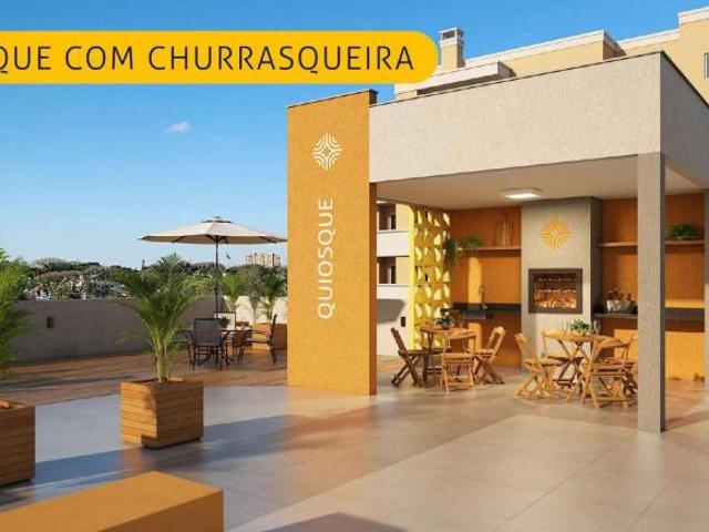 Garden 2 quartos 47m²/16m2 Neoville Bairro Planejado uma vaga 07/28