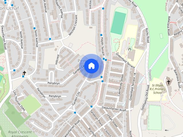 Garden City, Penydarren, Merthyr Tydfil, CF47 9YU