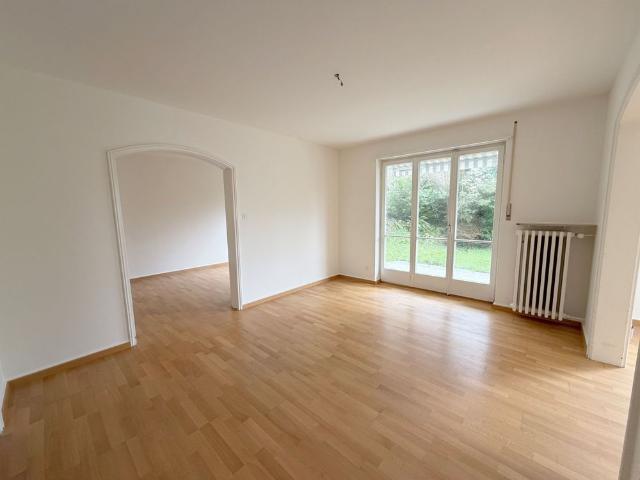 Garden apartment with nice seating area limited until the end of April 2028
