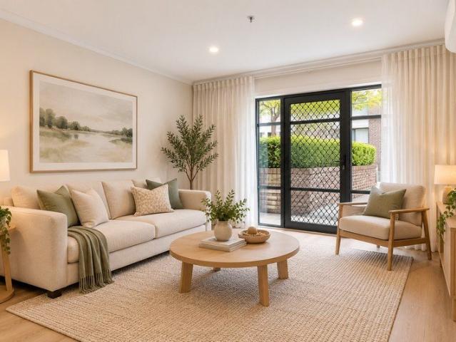 Garden view one bedroom apartment