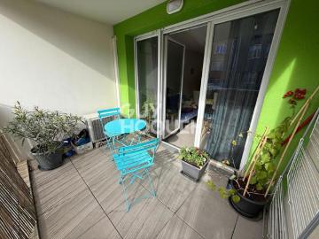 EXCLUSIVITE A vendre à PERPIGNAN 66000 quartier GARE Appartement F2 avec terrasse et parking