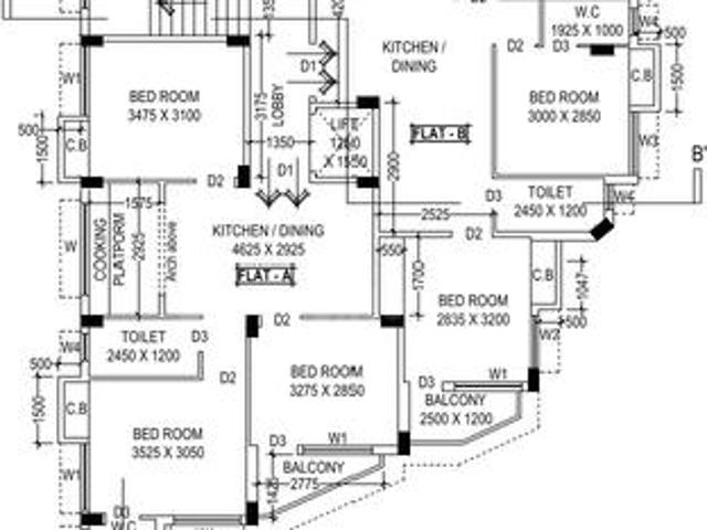 Garfa 3 BHK Apartment For Sale Kolkata