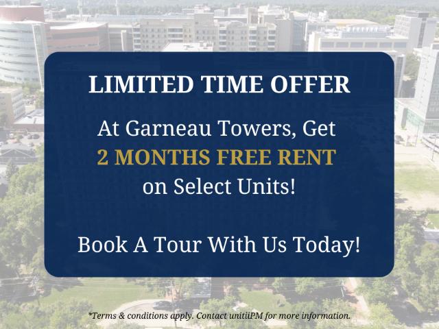 Garneau Towers Apartments Studio Apartment for Rent