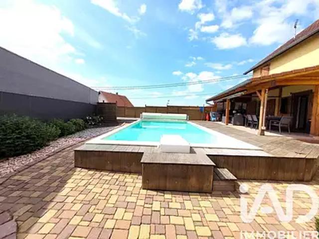 Garrebourg 57820 Achat / Vente maison 6 pièces t6 piscine terrasse