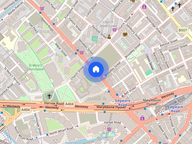 Garrett Mansions, Edgware Road, W2