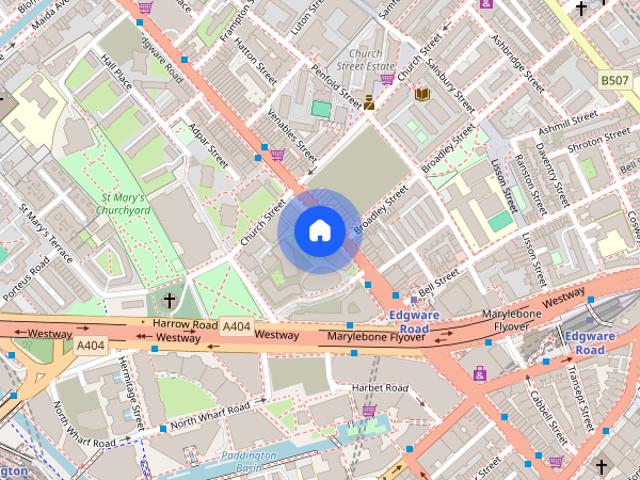 Garrett Mansions, Edgware Road, W2