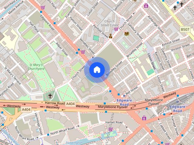 Garrett Mansions, 287 Edgware Road, W2