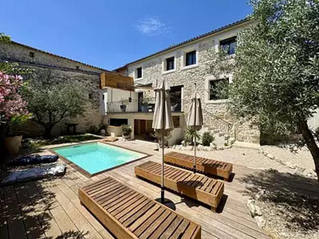 Garrigues Sainte Eulalie 30190 Achat / Vente maison 4 pièces t4 piscine