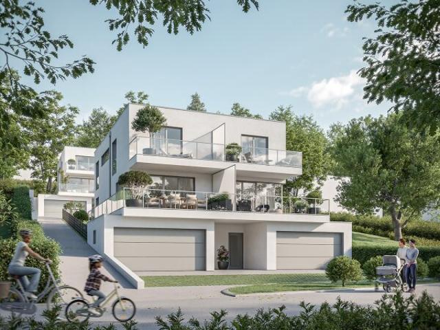 Gaumberg Terrassen 4 Wohn Domizile in 2 exklusiven Doppelhäusern