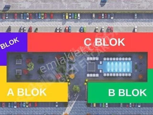 gazi Emlakhavuzlu Site İçi 1+1 En Üst Havuza Bakan Sıfır