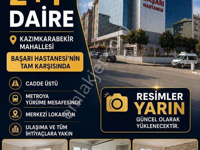 Gaziosmanpaşa Kazımkarabekir Mah Başarı Hastanesinin Tam Karşısında Kiralık2+1 Daire