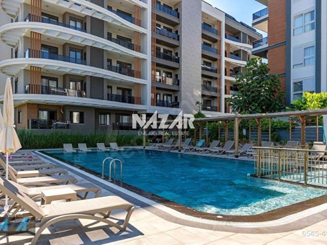 Gazipaşa Pazarcıda Satılık 1+1 Yeni Daire Mak Marine Rezidans