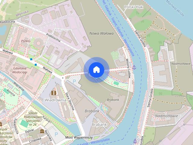 Gdańsk Centrum | 2 pokoje | Fitness | Ochrona 24h