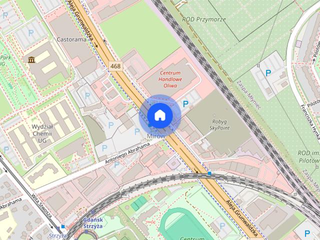 Gdańsk Grunwaldzka 607 przy AWFiS 2 pokoje.Na długi termin od zaraz