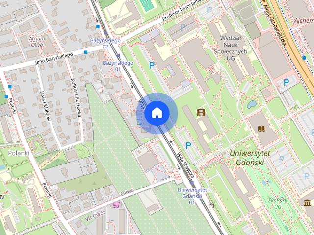 Gdańsk Oliwa, 35m, przy UG i OBC