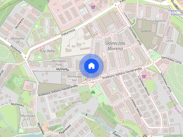Gdańsk Morena 2pok + osob kuchnia + msc hala garaż