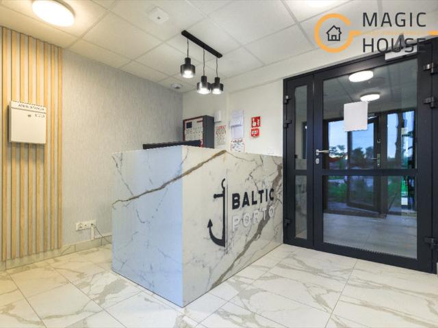 Nowoczesny lokal 33,2 m² z prywatnym ogrodem w Baltic Porto