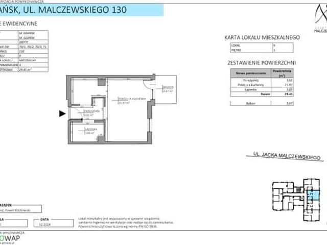 Gdańsk, Siedlce, ul. Jacka Malczewskiego 130