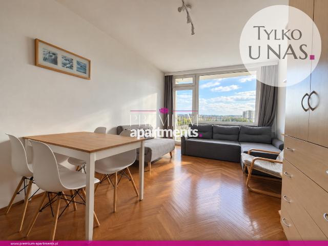 Gdańsk przymorze. Balkon z pięknym widokiem