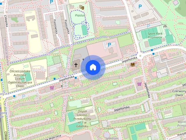 GDAŃSK PRZYMORZE kawalerka z aneksem sypialnym i balkonem