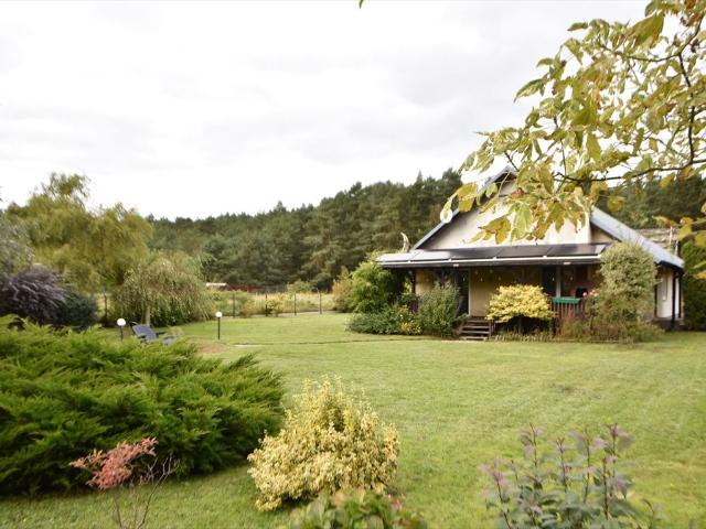 Nowoczesny dom skandynawski 110 m² z ogrodem i kominkiem