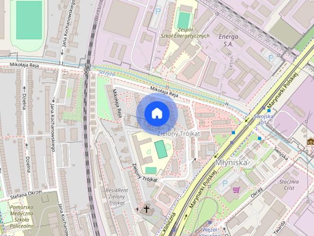 Gdańsk Wrzeszcz, ul. Reja | Słoneczne 2 pokoje