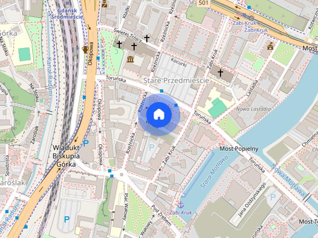 Gdańsk ul. Wilcza Atol. 5 minut od Forum Gdańsk