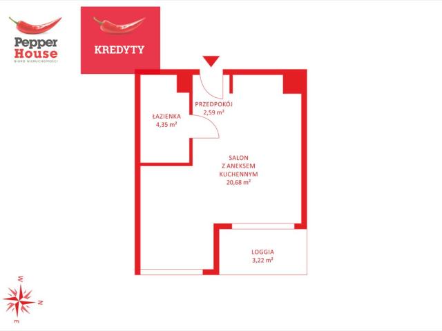 Przestronne 27,63 m2 z widokiem na zieleń, nowoczesne osiedle