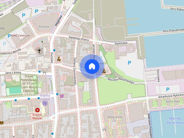 Gdynia, Śródmieście, J. Waszyngtona, mieszkanie, do wynajęcia, 3 pokoje