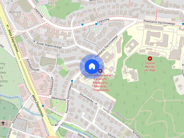 Gdynia, Redłowo, Powstania Styczniowego, mieszkanie, do wynajęcia, 1 pokój